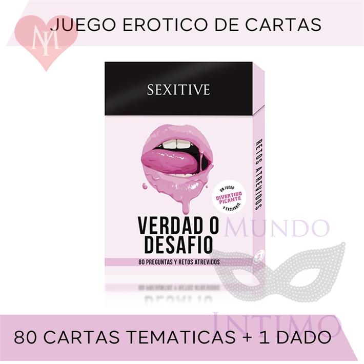  Juego de cartas Verdad Desafío 